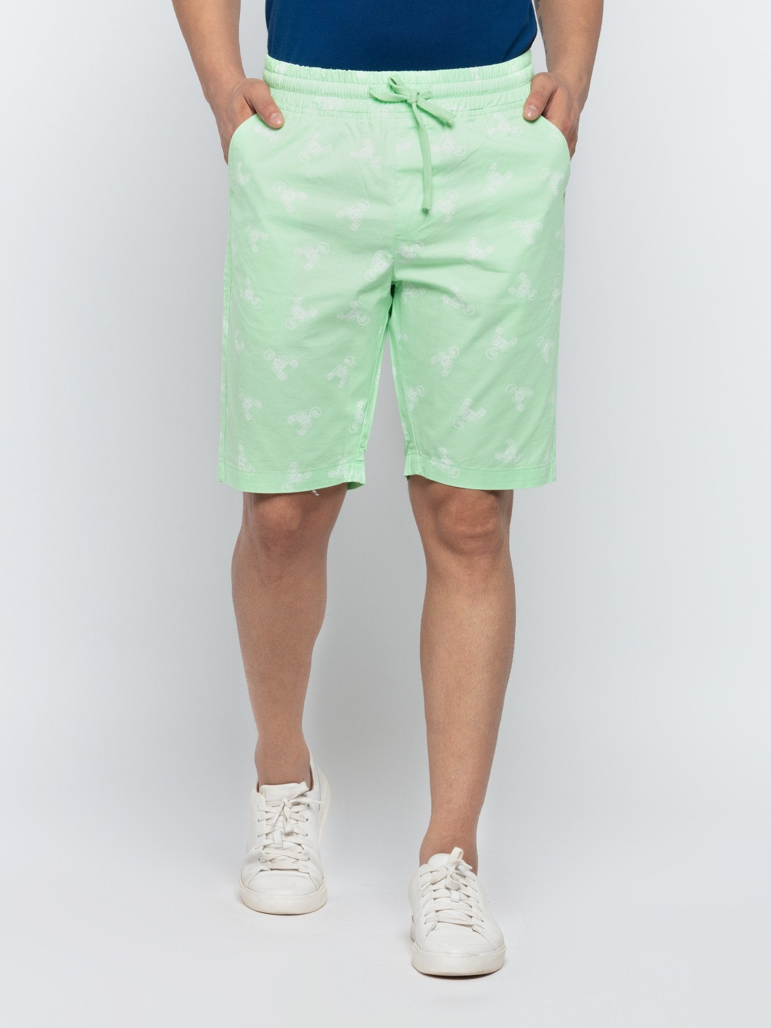 Status Quo |Printed Regular Fit Shorts - 3XL, 4XL, 5XL