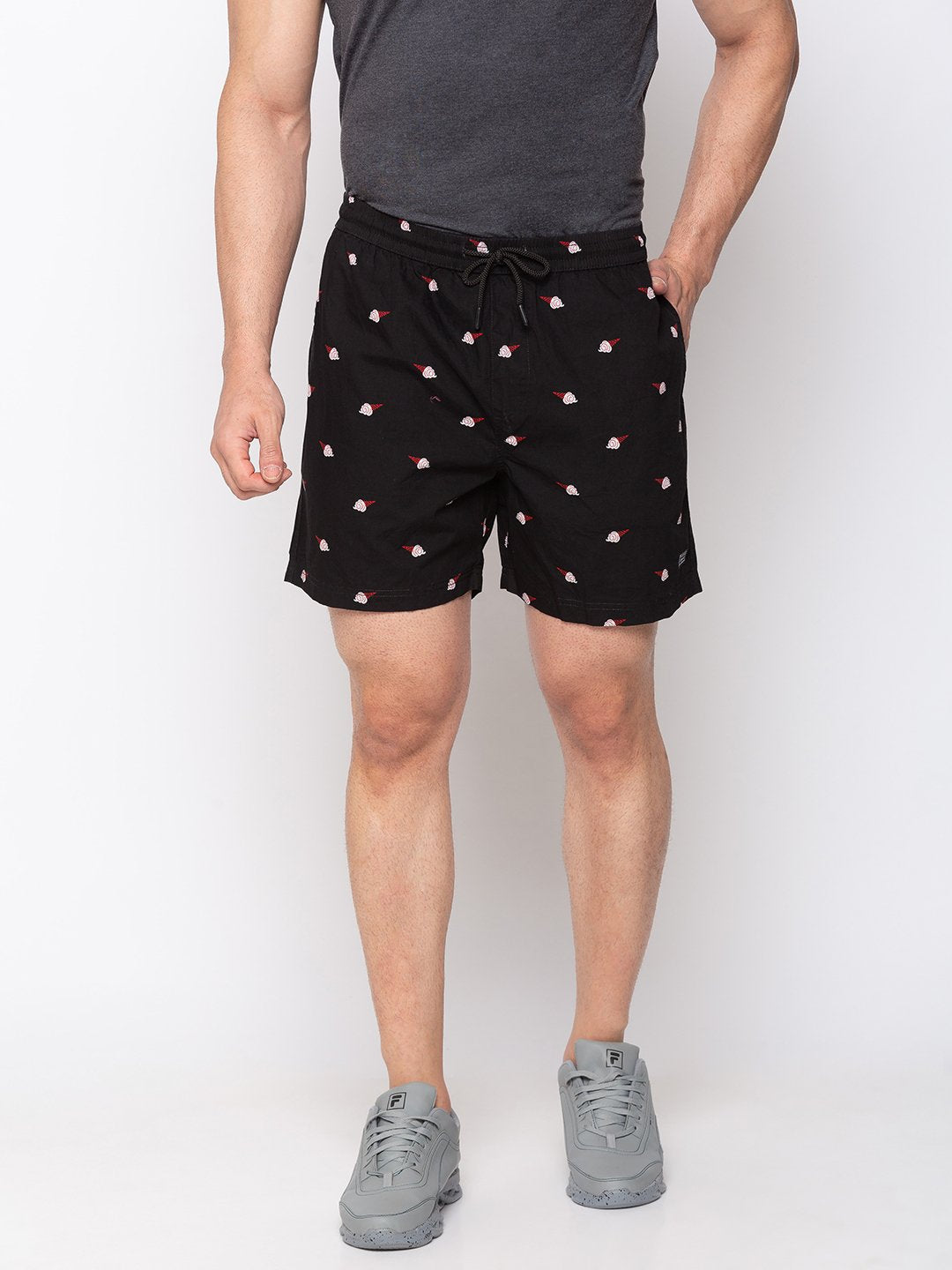 Status Quo |Printed Regular Fit Shorts - M, L, XL, XXL