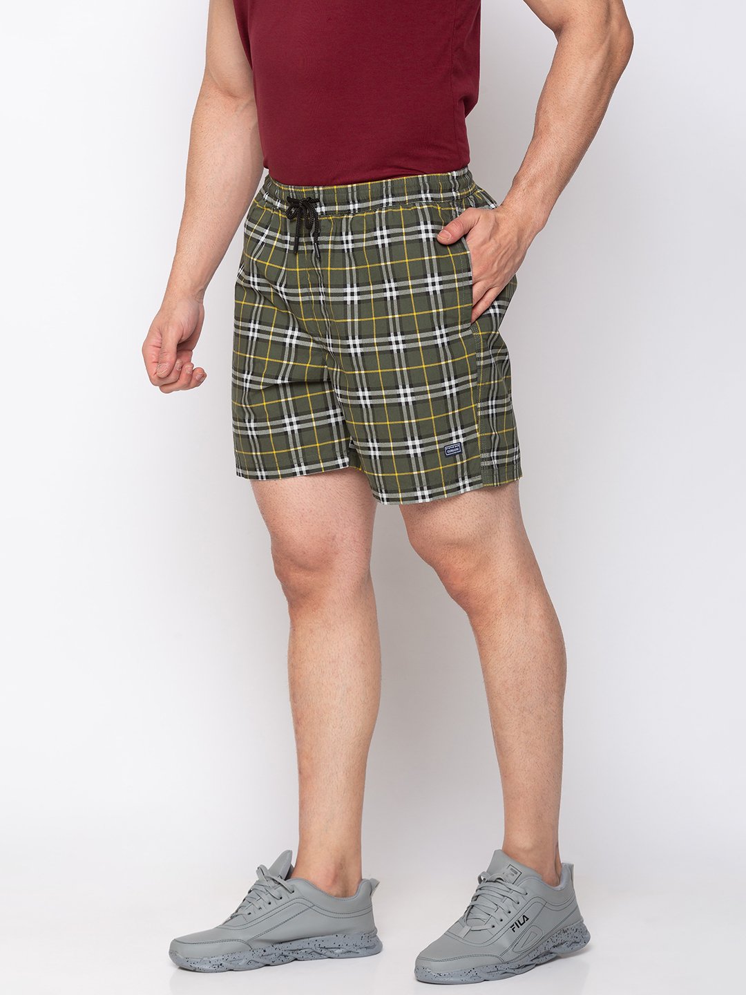 Printed Regular Fit Shorts