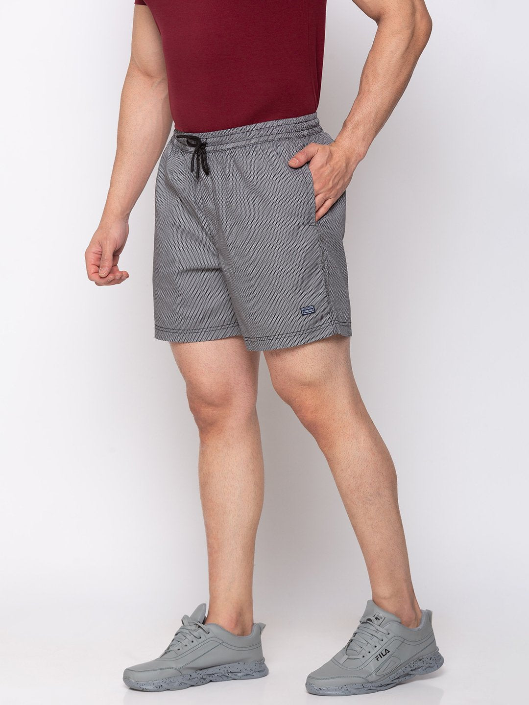 Printed Regular Fit Shorts