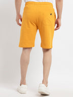 Mens Solid Regular Fit Shorts
