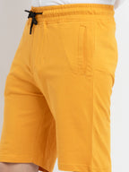 Mens Solid Regular Fit Shorts