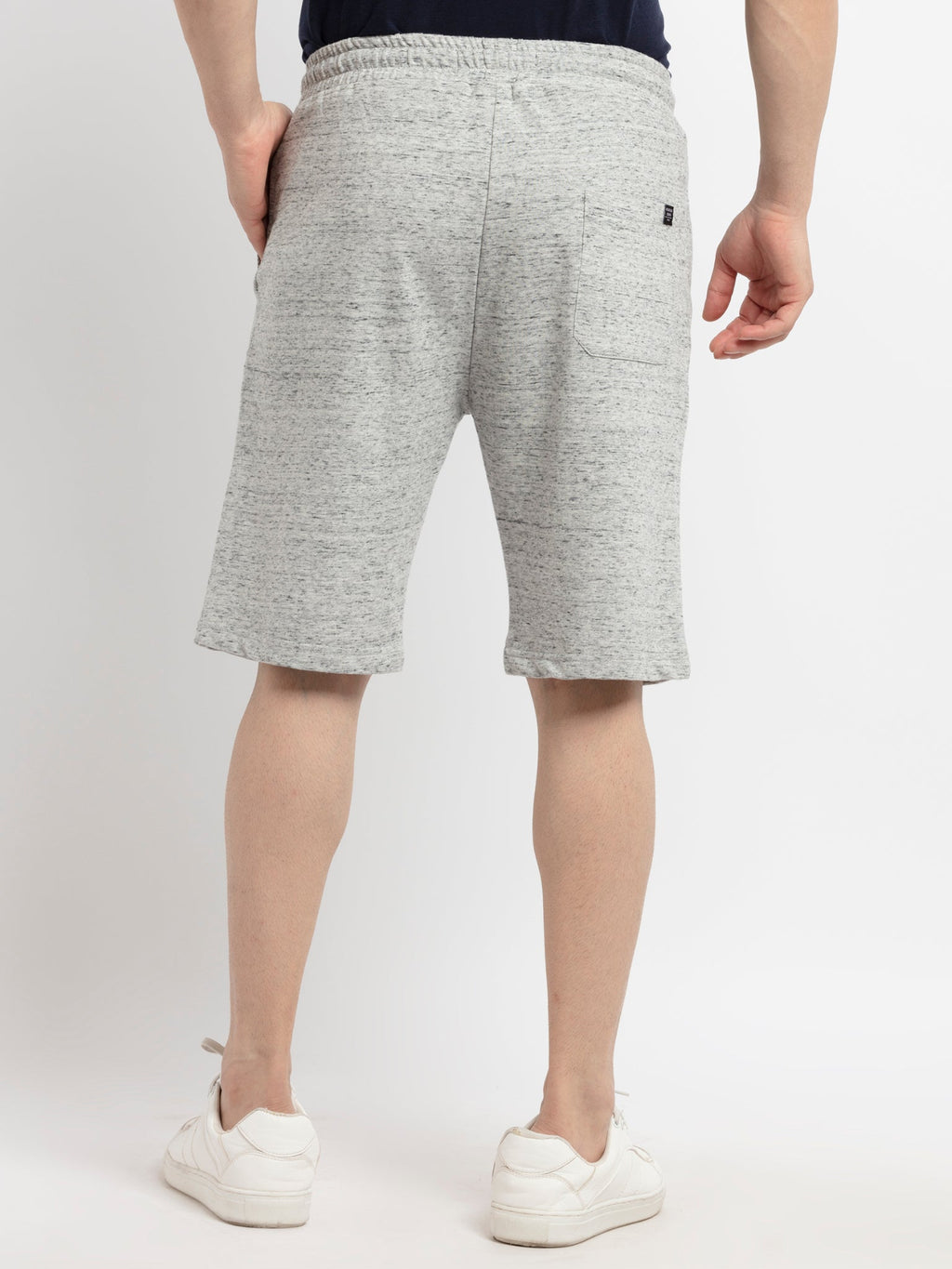 Mens Solid Regular Fit Shorts