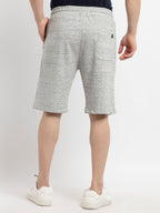 Mens Solid Regular Fit Shorts