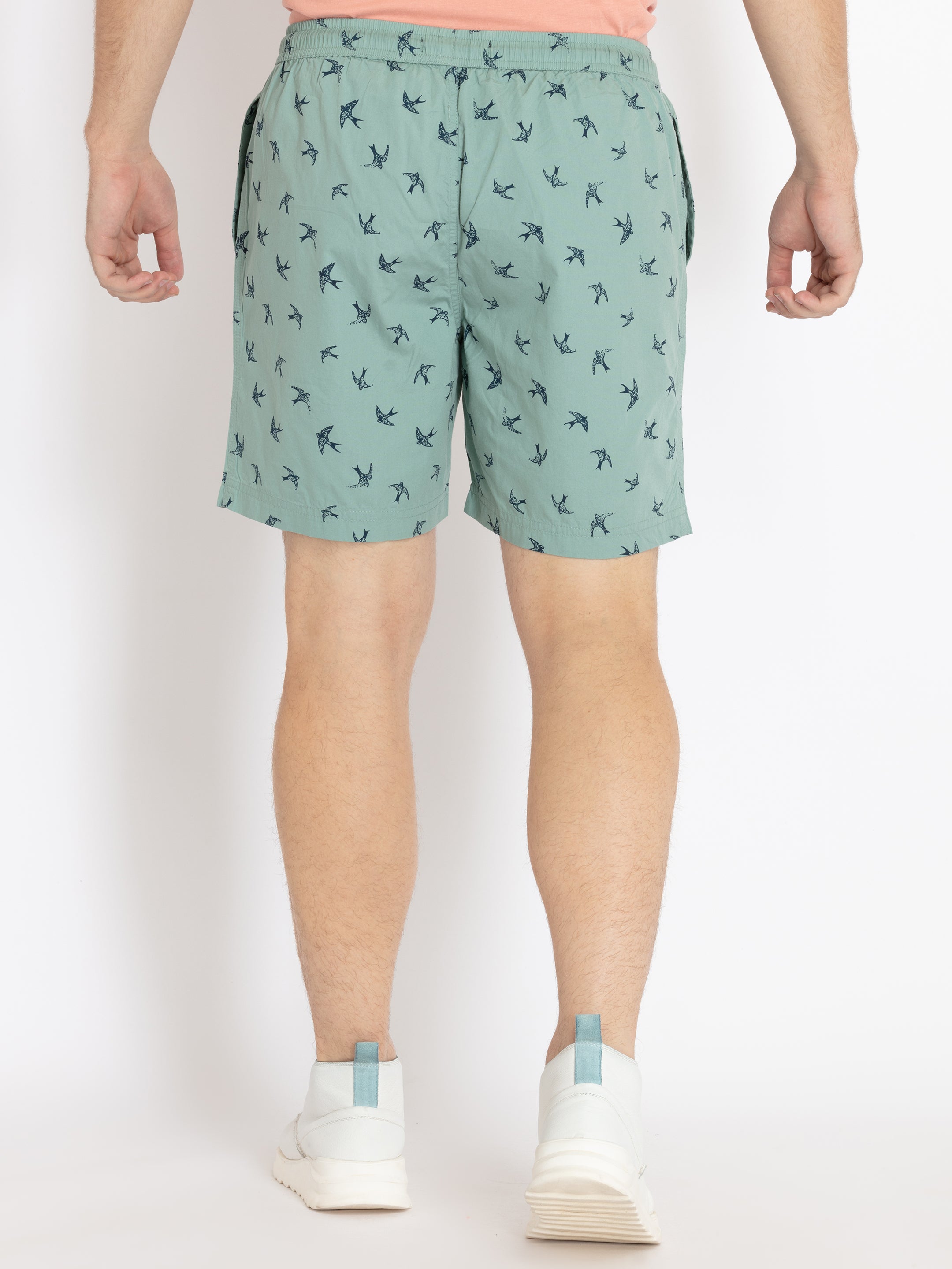 Mens Printed Regular Fit Shorts