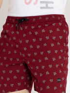 Mens Printed Regular Fit Shorts