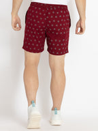 Mens Printed Regular Fit Shorts