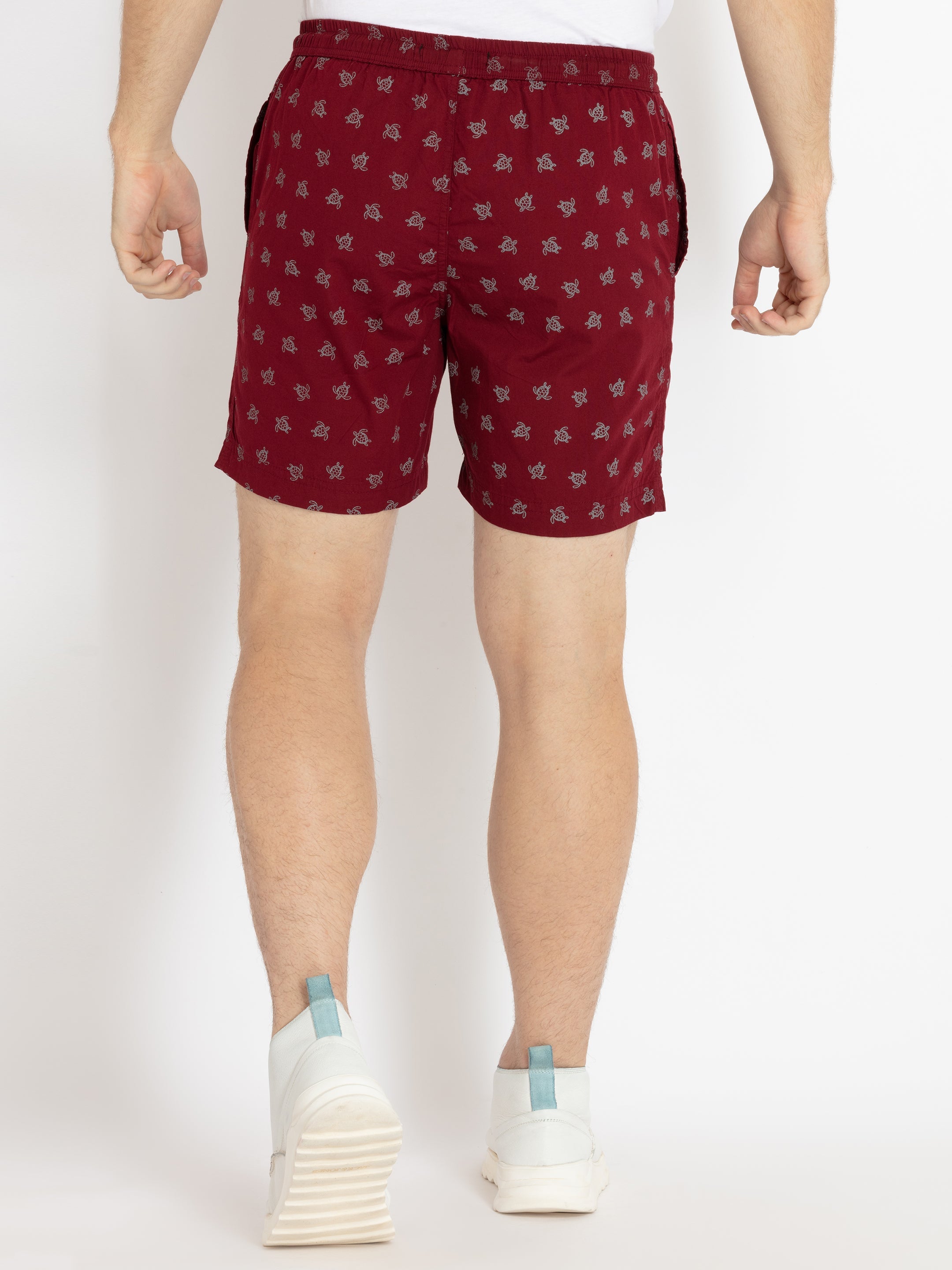 Mens Printed Regular Fit Shorts