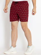 Mens Printed Regular Fit Shorts