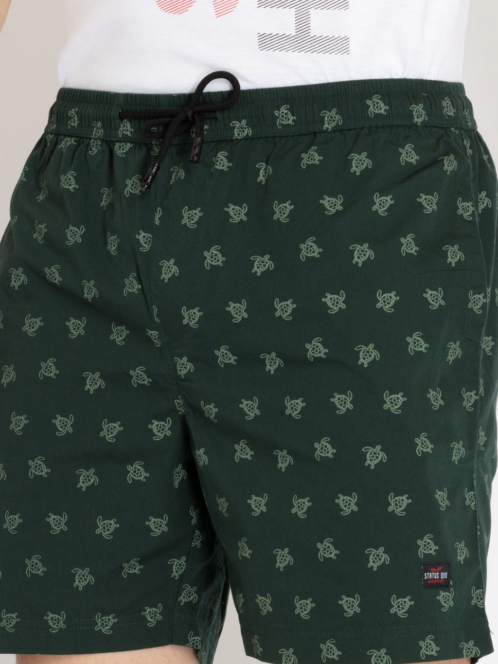 Mens Printed Regular Fit Shorts