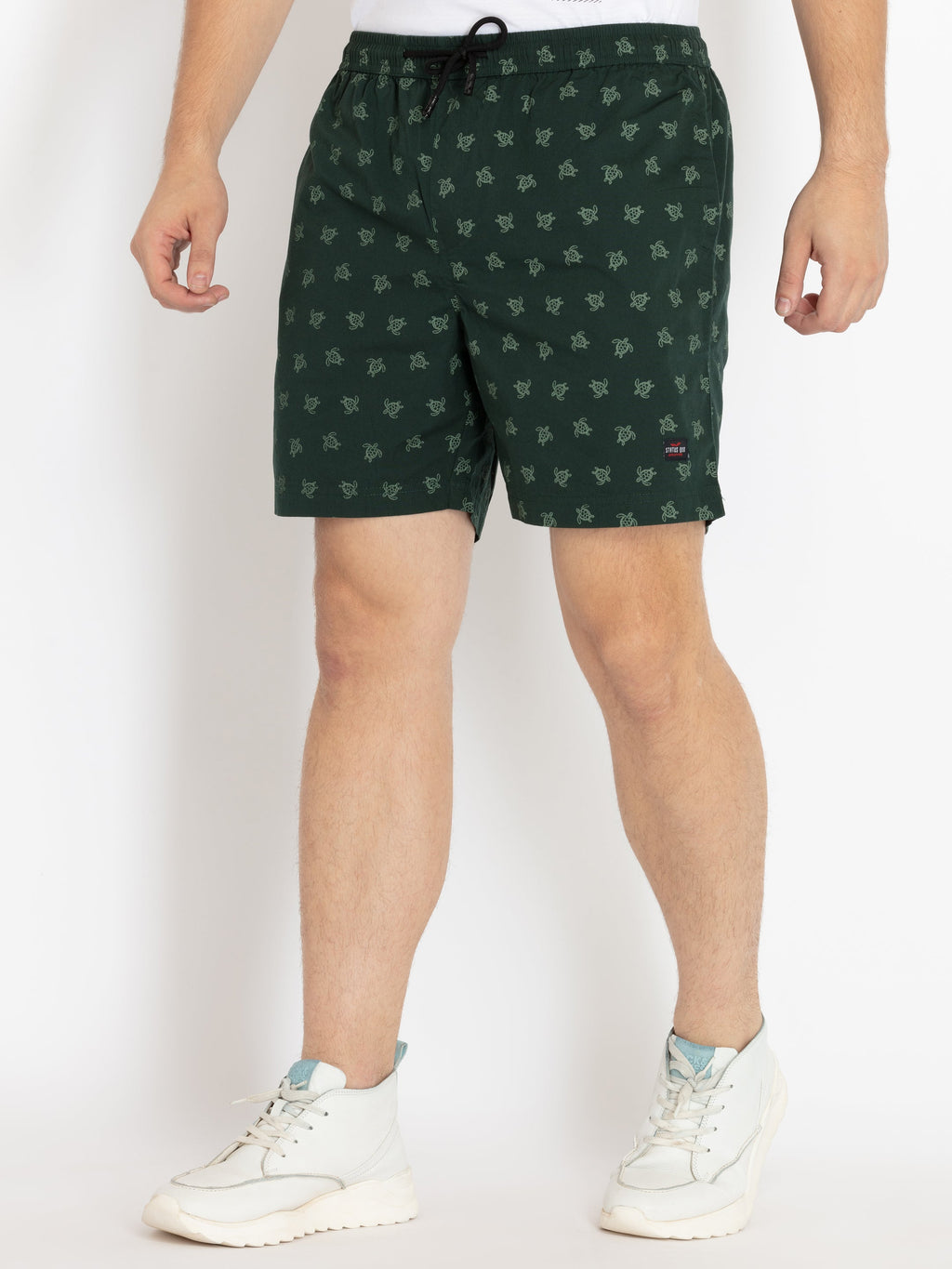 Mens Printed Regular Fit Shorts