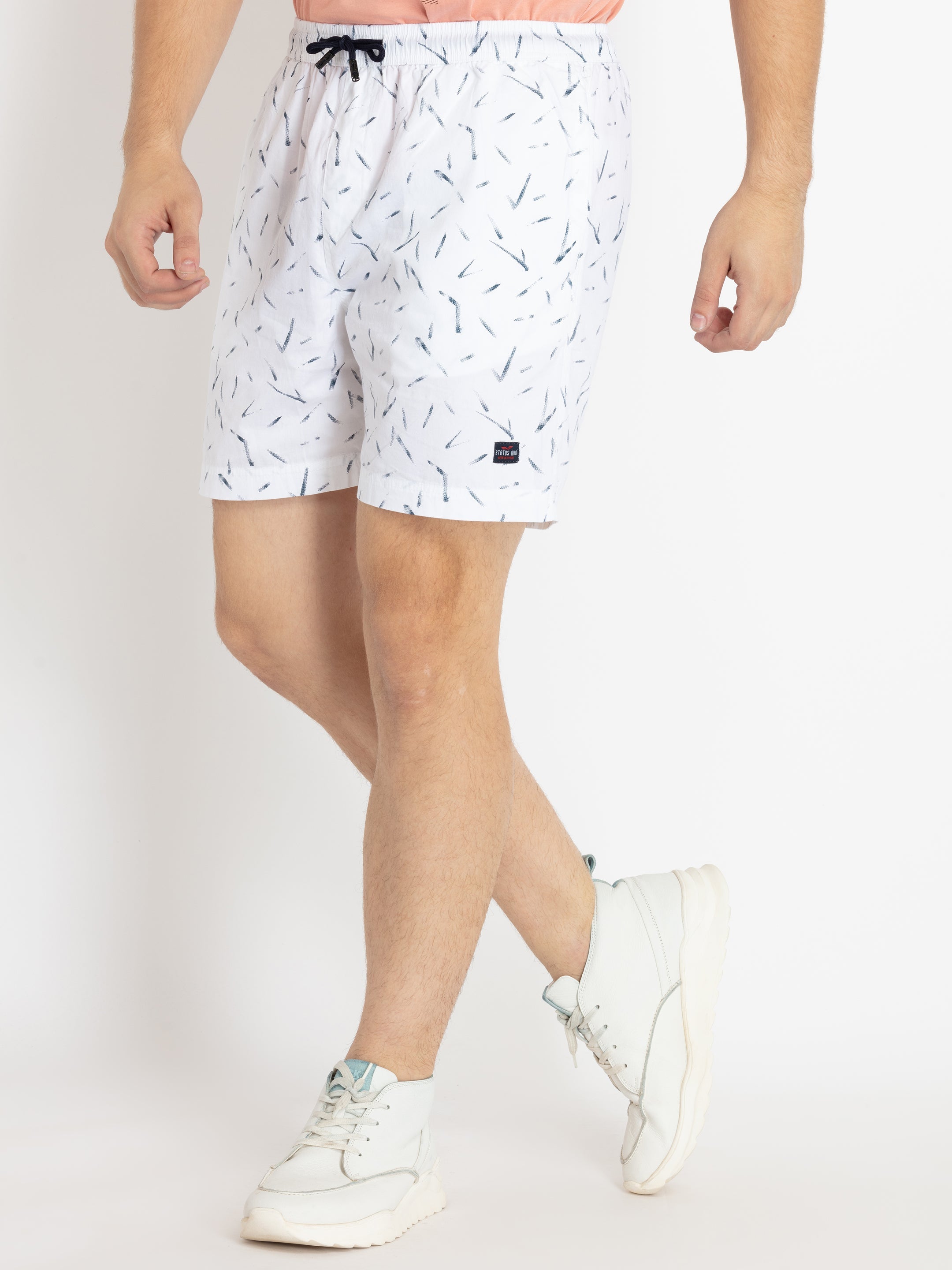 Mens Printed Regular Fit Shorts