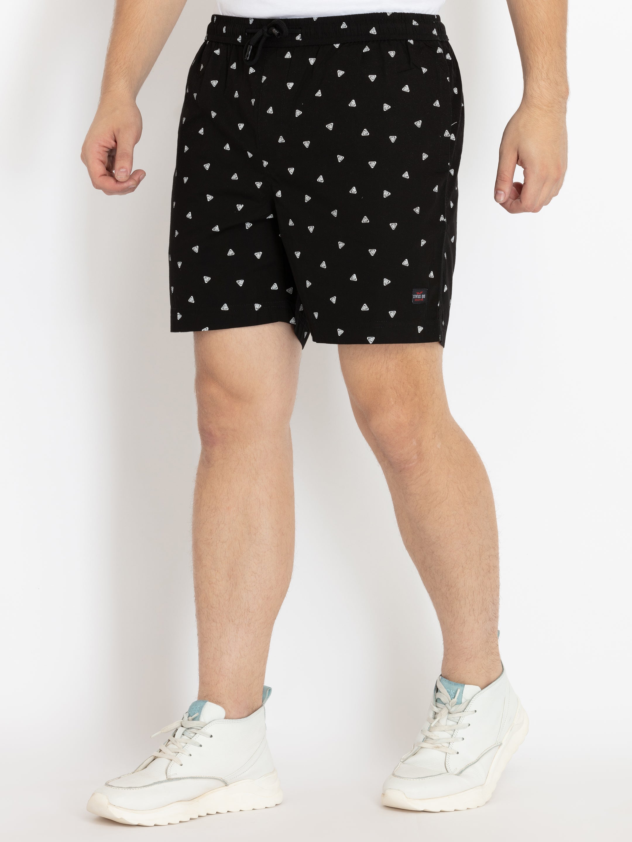 Mens Printed Regular Fit Shorts