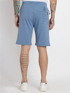 Mens Solid Regular Fit Shorts