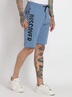 Mens Solid Regular Fit Shorts