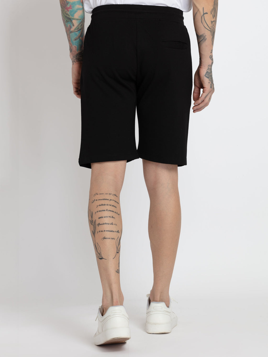 Mens Solid Regular Fit Shorts