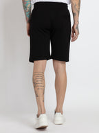 Mens Solid Regular Fit Shorts