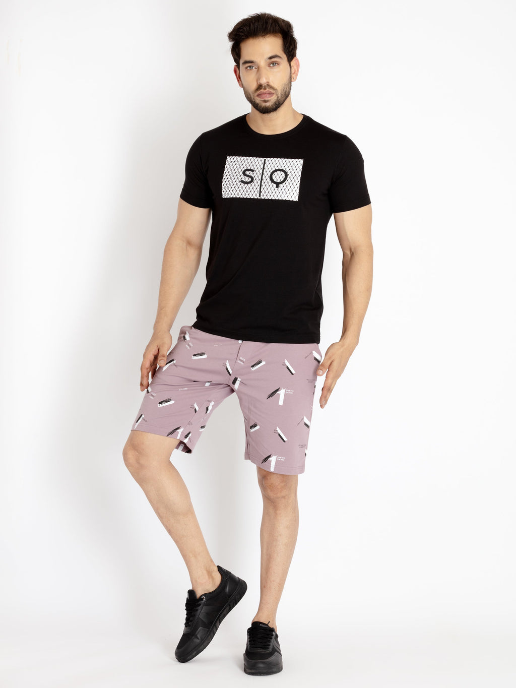 Mens Printed Regular Fit Shorts