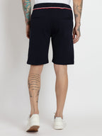 Mens Solid Regular Fit Shorts