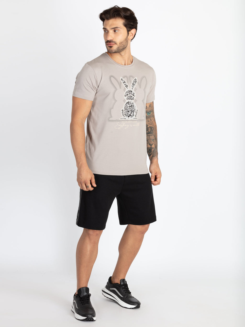 Mens Solid Regular Fit Shorts