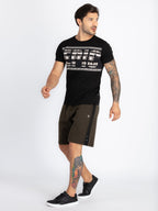 Mens Solid Regular Fit Shorts