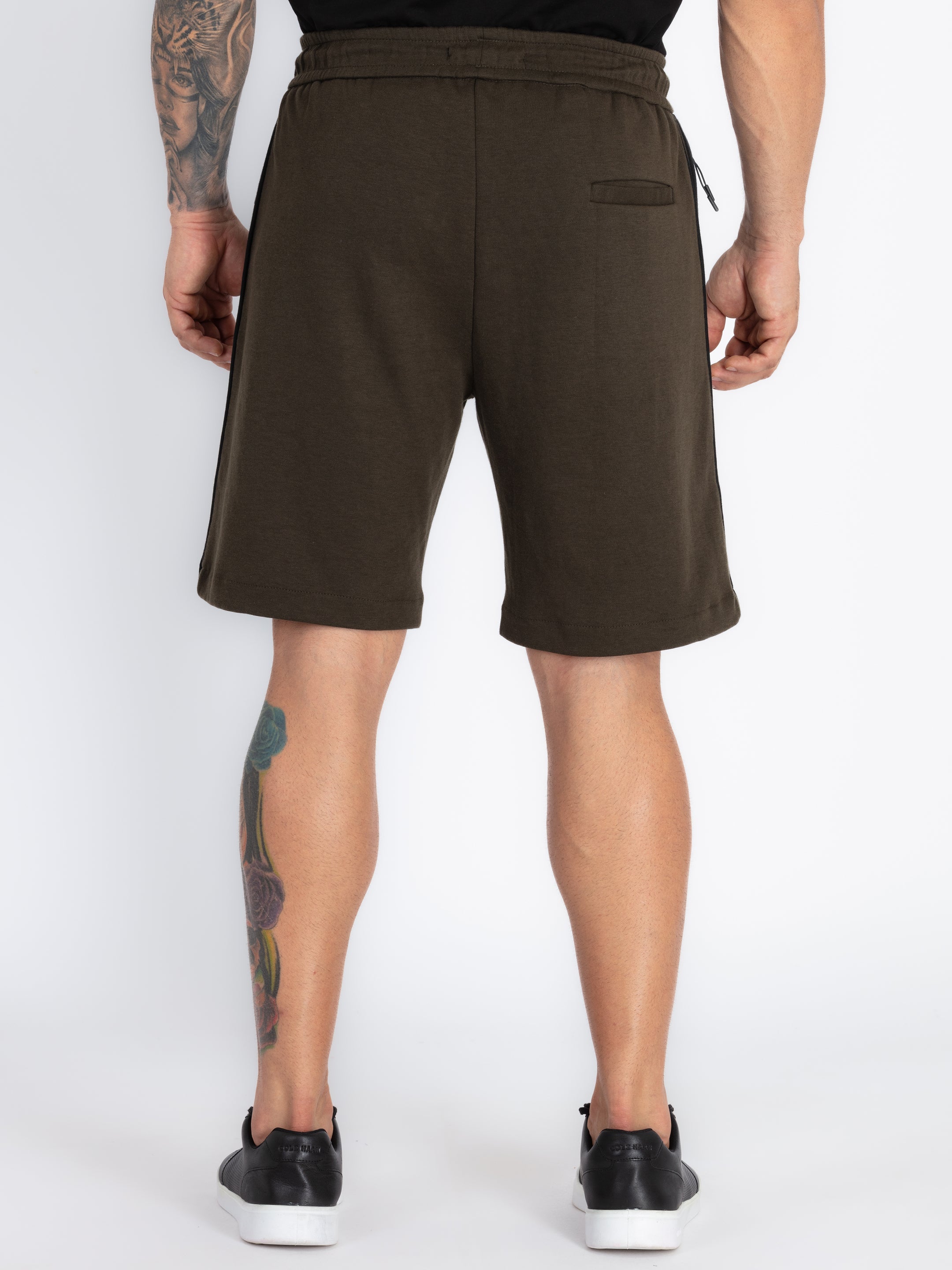 Mens Solid Regular Fit Shorts