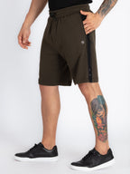 Mens Solid Regular Fit Shorts