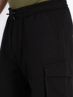 Mens Solid Regular Fit Shorts
