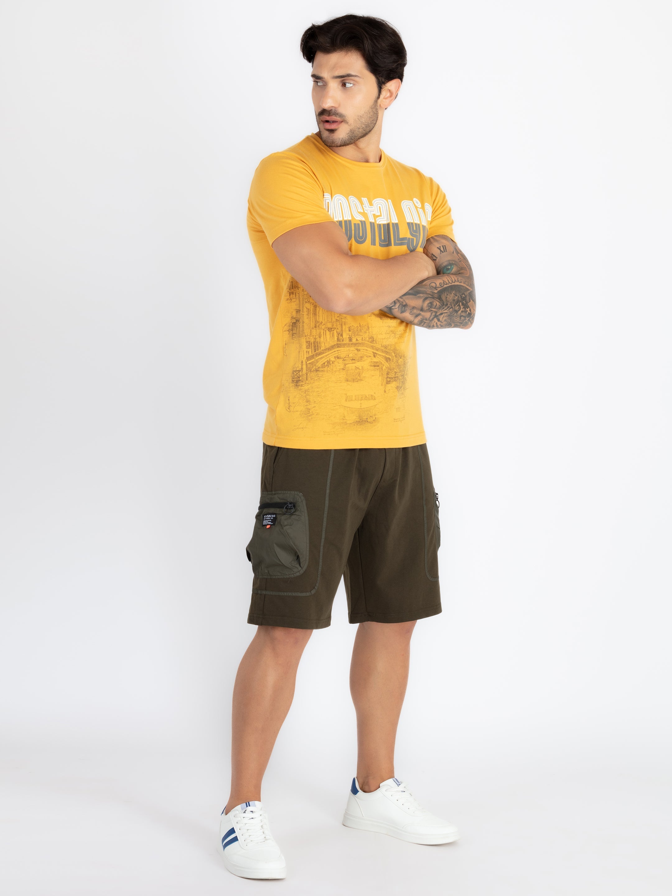 Mens Mix & Match Regular Fit Shorts