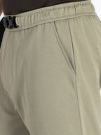 Mens Solid Regular Fit Shorts
