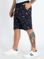 Mens All Over Printed Regular Fit Shorts