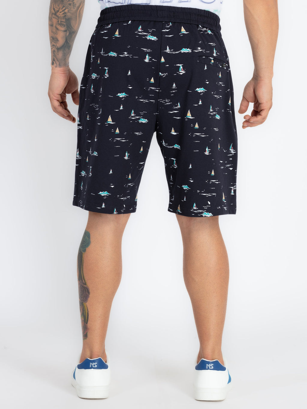 Mens All Over Printed Regular Fit Shorts