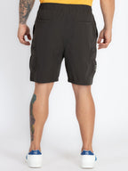 Mens Solid Regular Fit Shorts