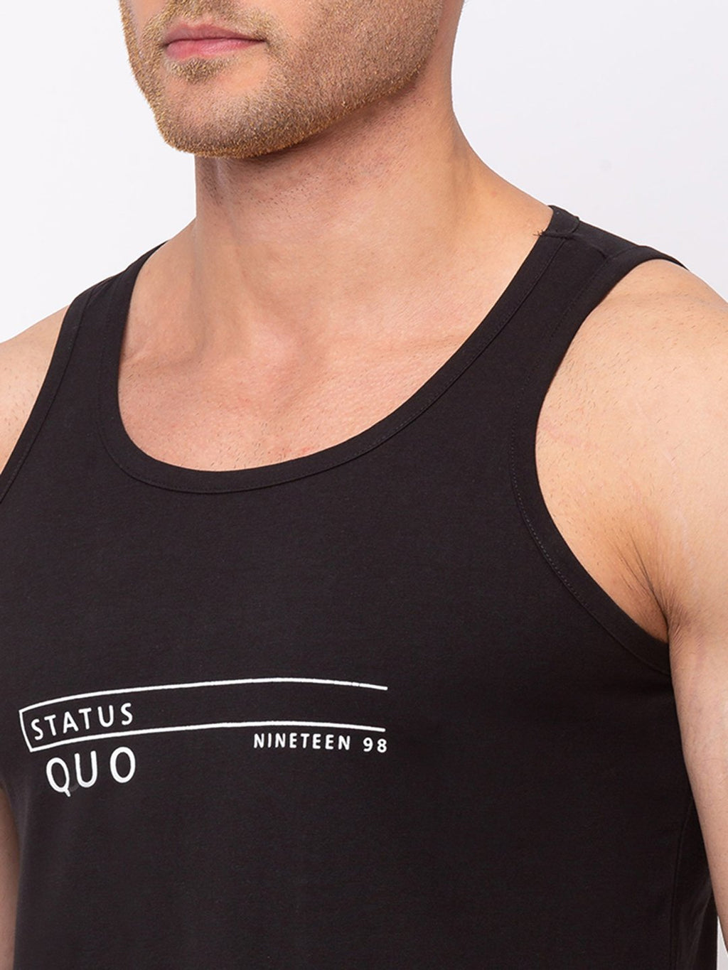 Chest Print T-shirt with HD Print