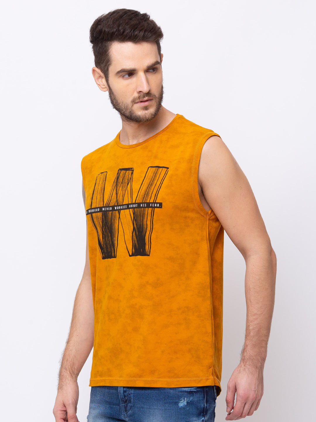Printed Round Neck T-shirt