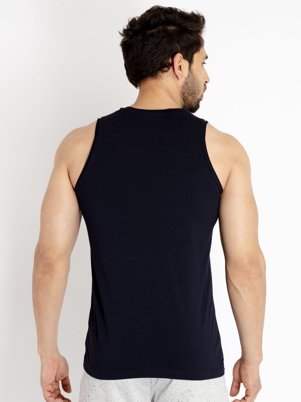 Mens Printed Sleeveless T-shirt