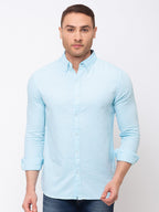 Status Quo |Solid Slim Fit Shirt - 3XL, 4XL, 5XL