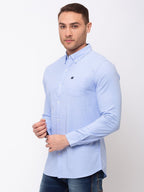 Solid Cotton Slim Fit Shirt