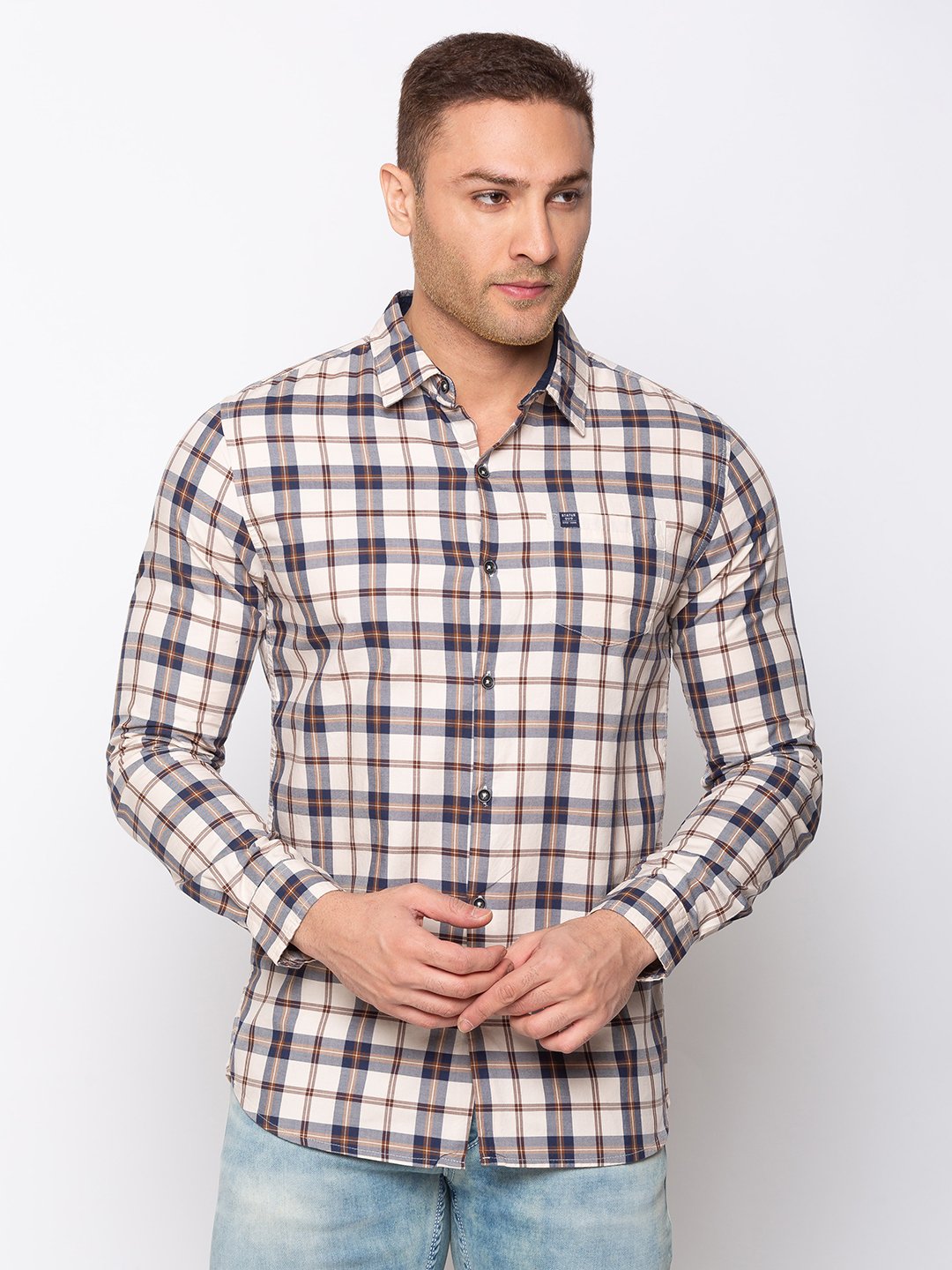 checkered shirts
