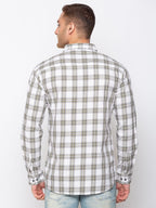 Checks Cotton Slim Fit Shirt