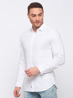 Printed Cotton Slim Fit Shirt