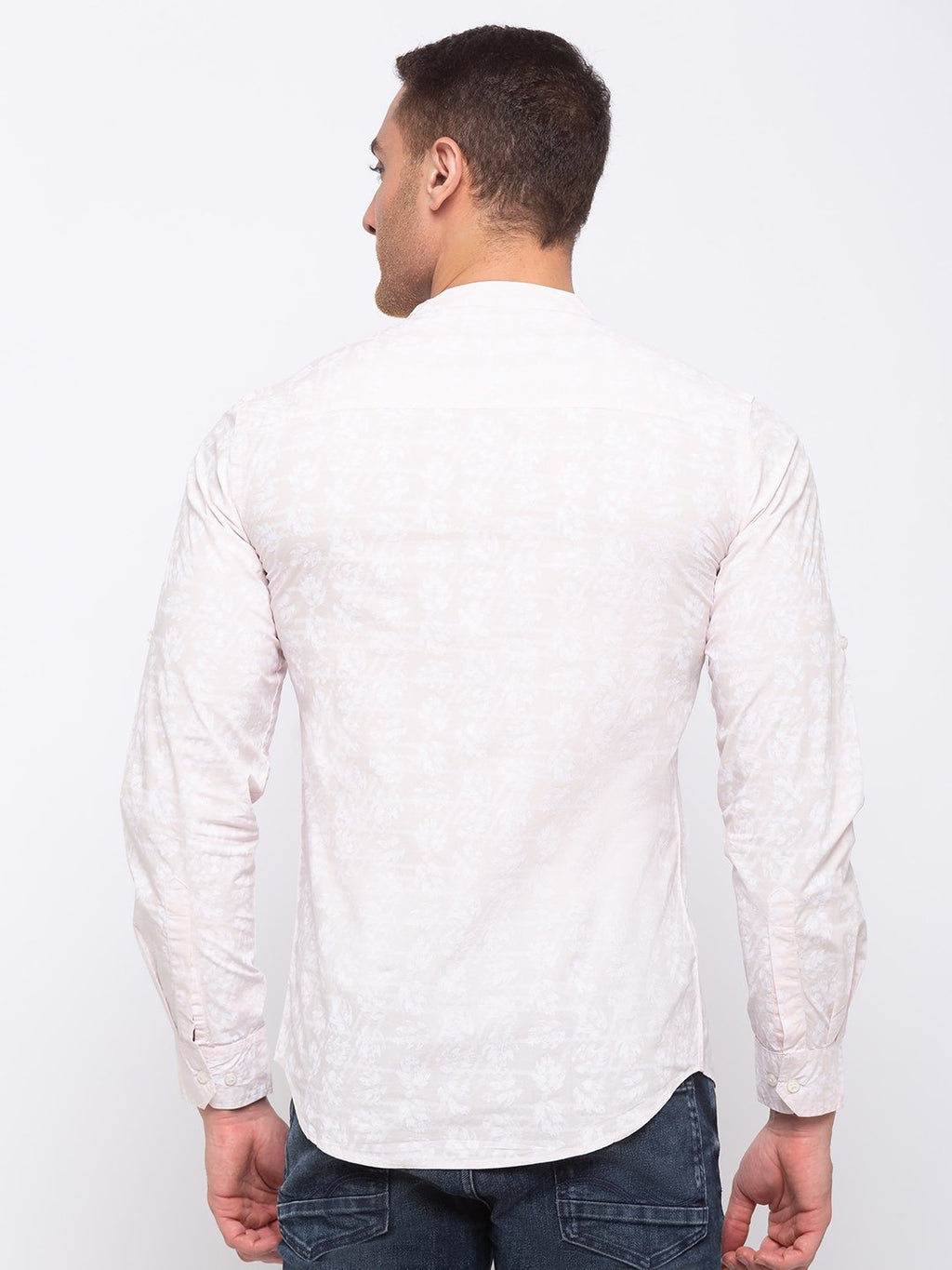Printed Cotton Slim Fit Shirt