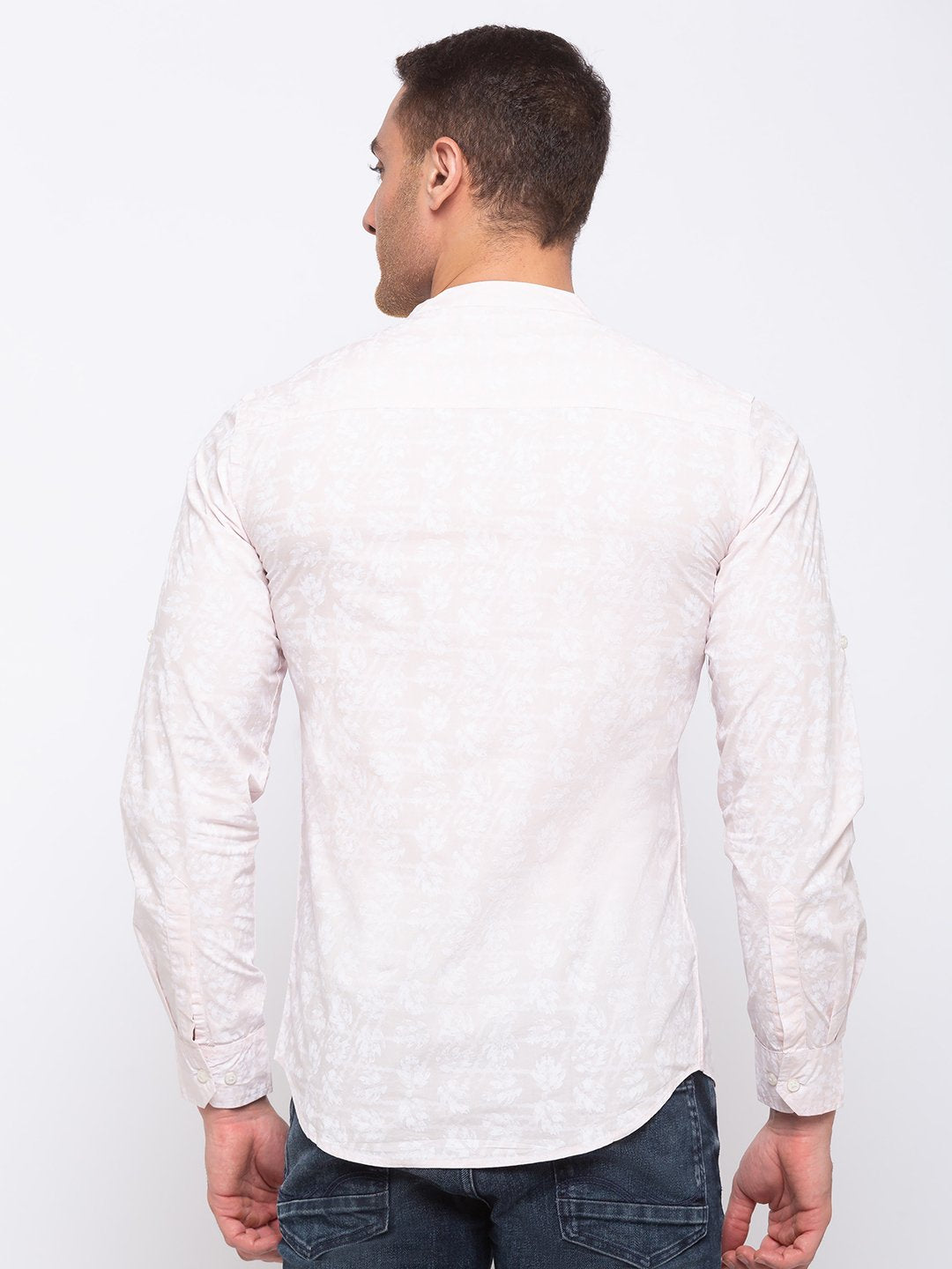 Printed Cotton Slim Fit Shirt