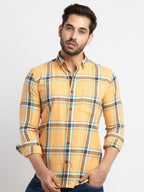 Status Quo |Mens Slim Fit Checks Shirts - 3XL, 4XL,5XL