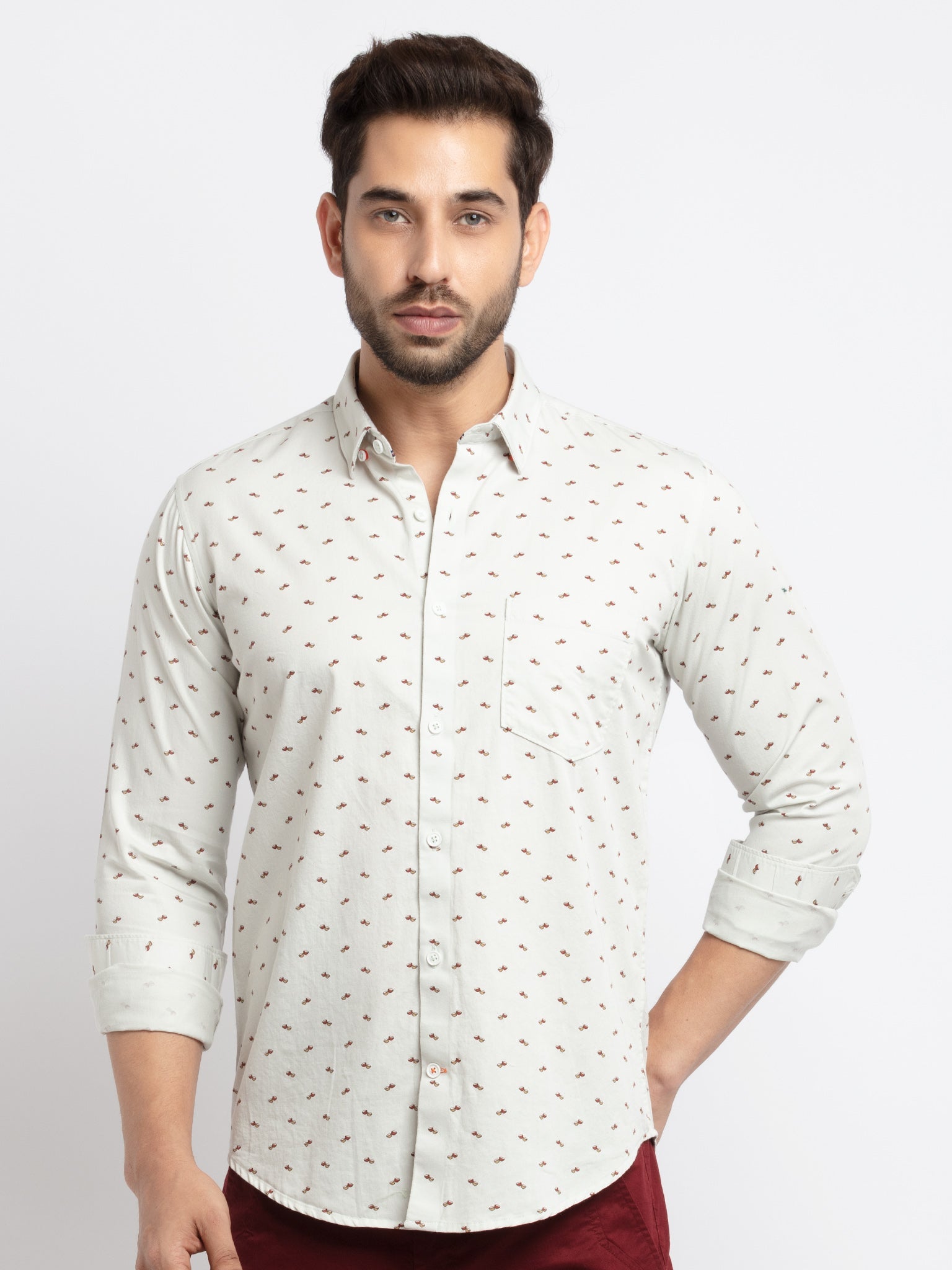 checkered shirts
