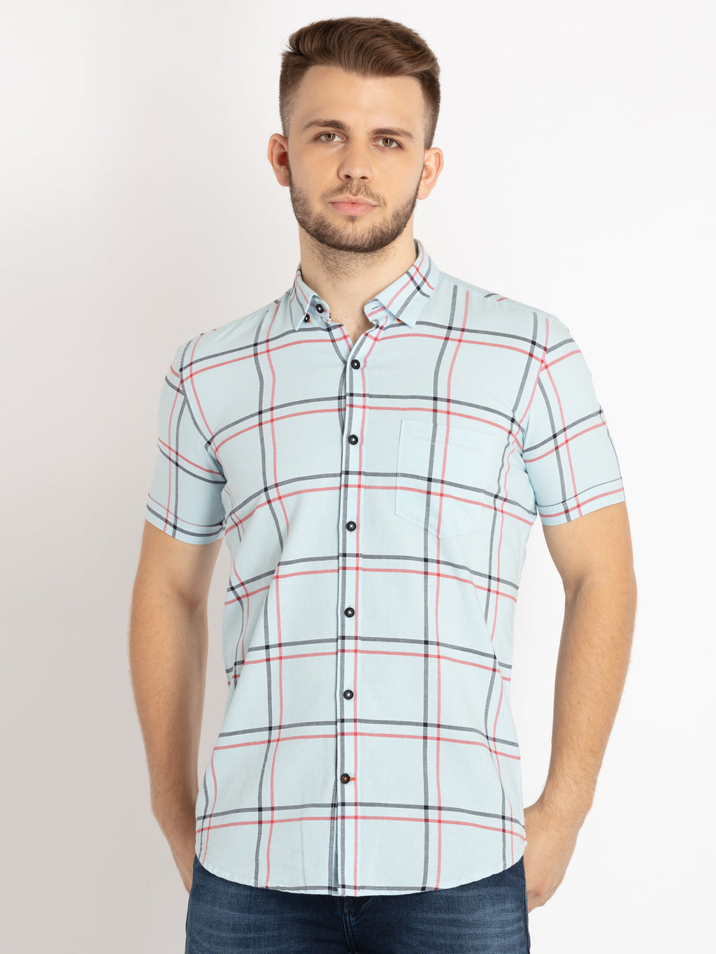 checkered shirts