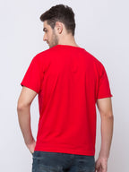 Solid Henley Neck T-Shirt