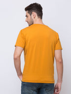 Solid Henley Neck T-Shirt