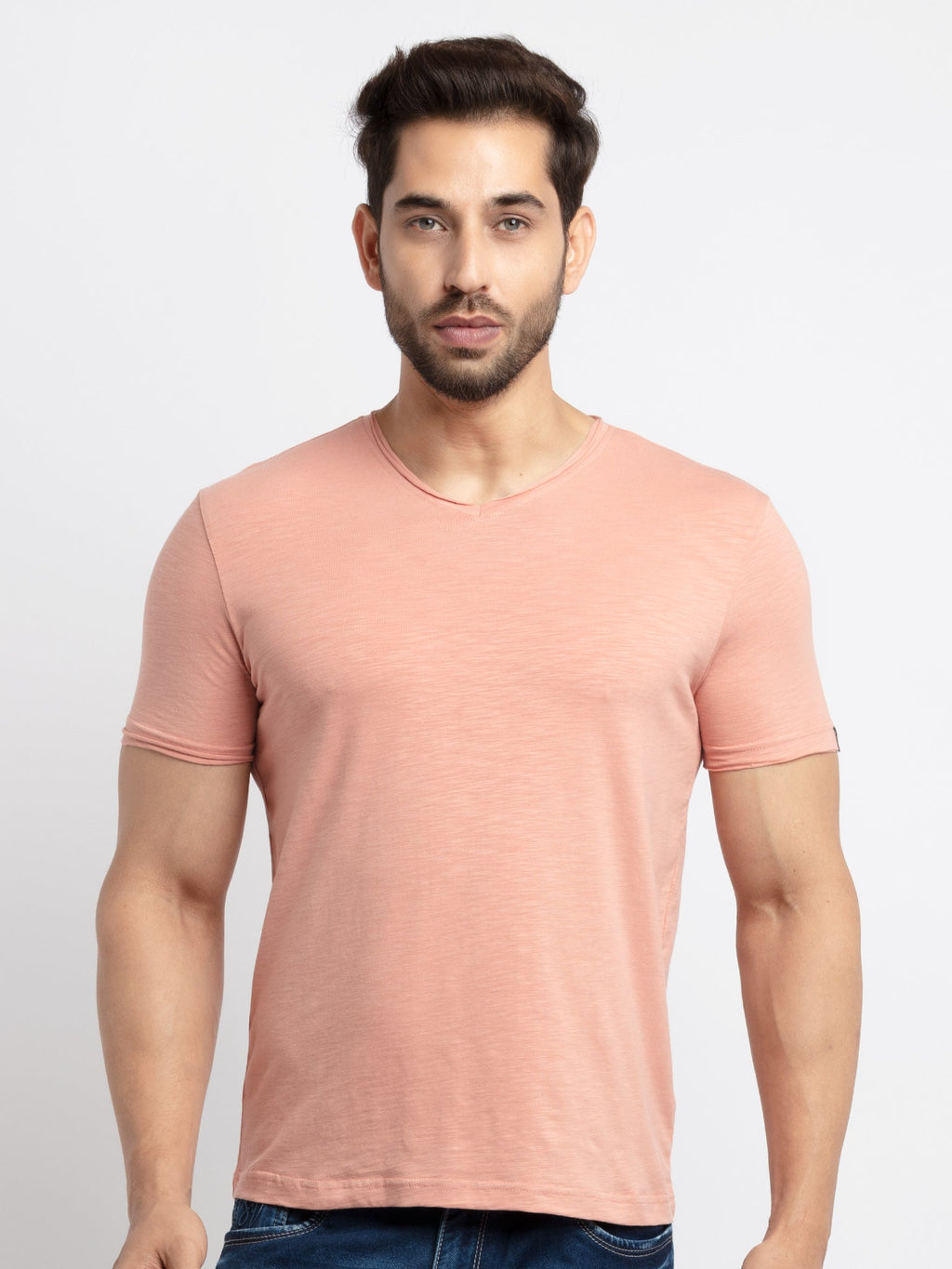 Status Quo |Solid V Neck T-shirt - S, M, L, XL, XXL