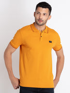 Solid polo t shirt